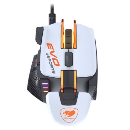 Obrázek COUGAR herní myš drátová 700M Evo eSPORTS, optical, RGB, PMW-3389, 16000 DPI, white
