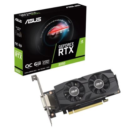 Obrázek VGA ASUS GeForce RTX 3050 LP BRK OC 6GB GDDR6