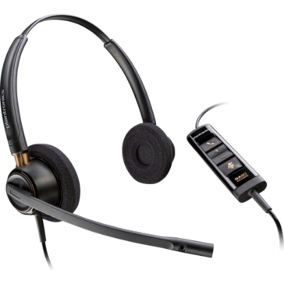 Obrázek Poly EncorePro 525 Microsoft Teams Certified Stereo with USB-A Headset