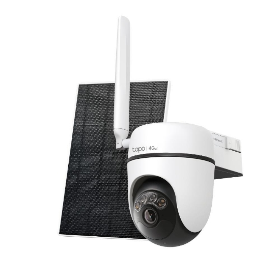 Obrázek TP-Link Tapo C615G KIT venkovní 4G LTE kamera, solární panel (3MP, 2K, 1296p, IR, 4G LTE, micro SD card, IP65)