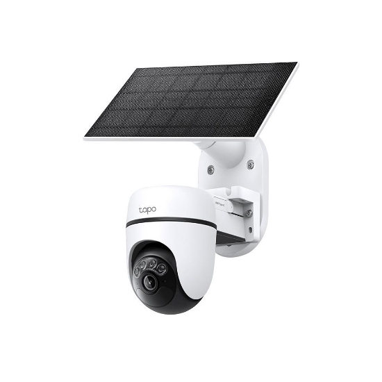 Obrázek TP-Link Tapo C610 KIT venkovní kamera, solární panel (3MP, 2K, 1296p, IR 10m, WiFi, micro SD card, IP65)