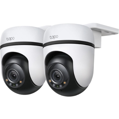 Obrázek TP-Link Tapo C510W(2-pack) venkovní-outdoor kamera, (3MP, PTZ, 2K 1296p, WiFi, IR 30m, micro SD card)