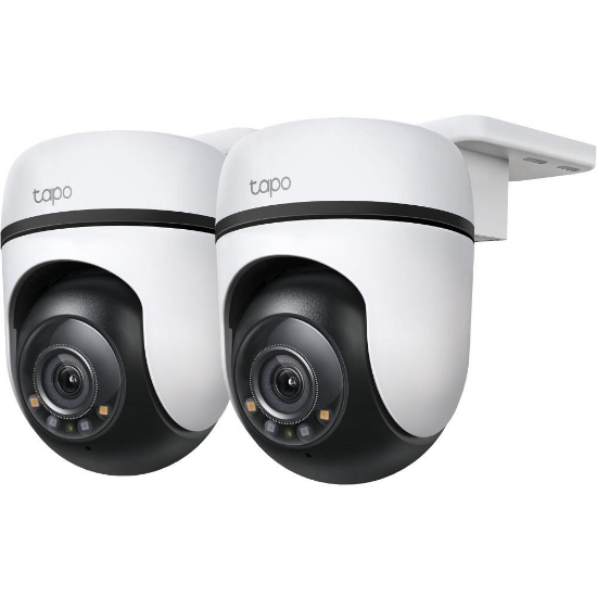 Obrázek TP-Link Tapo C510W(2-pack) venkovní-outdoor kamera, (3MP, PTZ, 2K 1296p, WiFi, IR 30m, micro SD card)