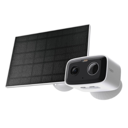 Obrázek TP-Link Tapo C400 KIT venkovní kamera, solární panel (2MP, 1080p, IR 10m, WiFi, micro SD card, IP65)