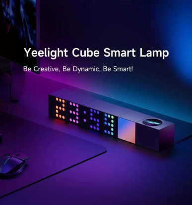 Obrázek Yeelight CUBE Smart Lamp -  Light Gaming Cube Matrix - Rooted Base