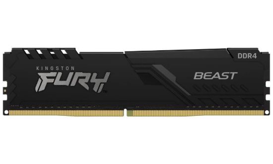 Obrázek KINGSTON DIMM DDR4 8GB 3200MT/s CL16 FURY Beast Černá