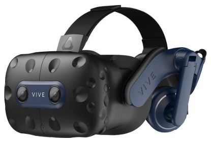 Obrázek HTC Vive Pro 2 HMD brýle pro virtuální realitu, 2x 2448x2448px 5K rozlišení, 120Hz, FOV 120°, černá/modrá