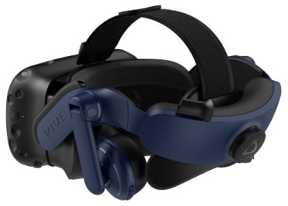 Obrázek HTC Vive Pro 2 HMD brýle pro virtuální realitu, 2x 2448x2448px 5K rozlišení, 120Hz, FOV 120°, černá/modrá