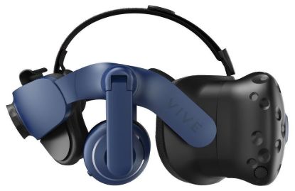 Obrázek HTC Vive Pro 2 HMD brýle pro virtuální realitu, 2x 2448x2448px 5K rozlišení, 120Hz, FOV 120°, černá/modrá