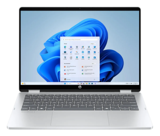 Obrázek NTB HP OmniBook 5 NG AI PC 16-bf0001nc, 16" OLED 2K, Snapdragon X Plus, 16GB, 1TB SSD, Win11, Silver, +3M GamePass