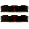Obrázek GOODRAM DIMM DDR4 16GB 3200MHz CL16, IRDM X, Černá