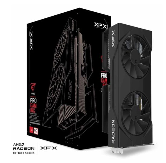 Obrázek VGA XFX Swift AMD Radeon RX 9060 XT OC 16GB GDDR6 Gaming edition (pošk. obal)