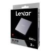Obrázek Lexar externí SSD 2TB SL210 USB 3.1 (čtení/zápis: 550/450MB/s)