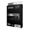 Obrázek Lexar SSD NM790 PCle Gen4 M.2 NVMe - 2TB (čtení/zápis: 7400/6500MB/s)