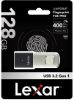 Obrázek Lexar flash disk 128GB - Fingerprint F35Pro USB 3.2 (čtení/zápis: 400/300MB/s)