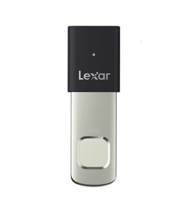 Obrázek Lexar flash disk 128GB - Fingerprint F35Pro USB 3.2 (čtení/zápis: 400/300MB/s)
