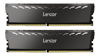 Obrázek Lexar THOR DDR4 16GB (kit 2x8GB) UDIMM 3200MHz CL16 XMP 2.0 - Heatsink, černá