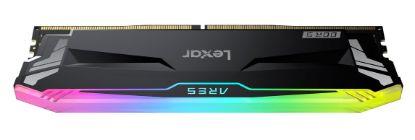 Obrázek Lexar ARES DDR5 32GB (kit 2x16GB) UDIMM 6400MHz CL32 XMP 3.0 - RGB, Heatsink, černá
