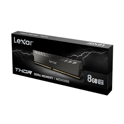 Obrázek Lexar THOR DDR4 8GB UDIMM 3200MHz CL16 XMP 2.0 - Heatsink, černá