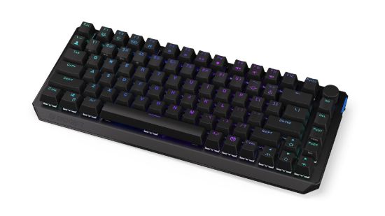 Obrázek Endorfy herní klávesnice Thock 75% W. Black / bezdrátová / black switch / mechanická / CZ layout / černá RGB