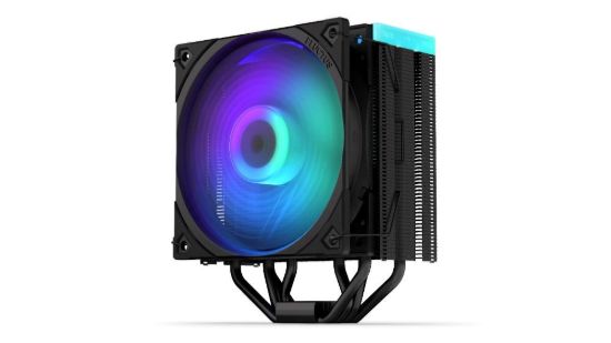 Obrázek ENDORFY Chladič CPU Fera 5 Black ARGB, 1x120mm, LGA1851, AM5, černá