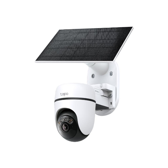 Obrázek TP-Link Tapo C630 KIT venkovní kamera, solární panel (5MP, 3K, 1620p, IR 16m, WiFi, micro SD card, IP65)