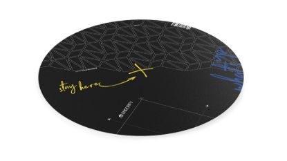 Obrázek ENDORFY Podložka pod židli FP110C, 1100x1100, kruhová, černá