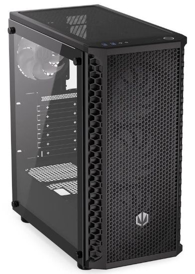 Obrázek ENDORFY Case Signum 300 ARGB, Průhledná bočnice, ATX, 4 x 120mm, černá