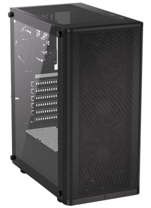 Obrázek ENDORFY Case Ventum 200 Air, Průhledná bočnice, ATX, 4x120mm, černá