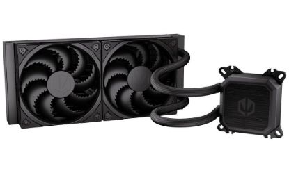 Obrázek ENDORFY Vodní chladič Navis F240, 2x120mm, LGA1851, AM5, černá
