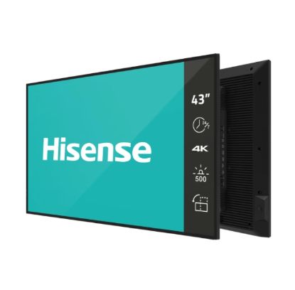 Obrázek Hisense 43DM66D, 43” 4K UHD IPS Digital Signage Display - 24/7 Operation
