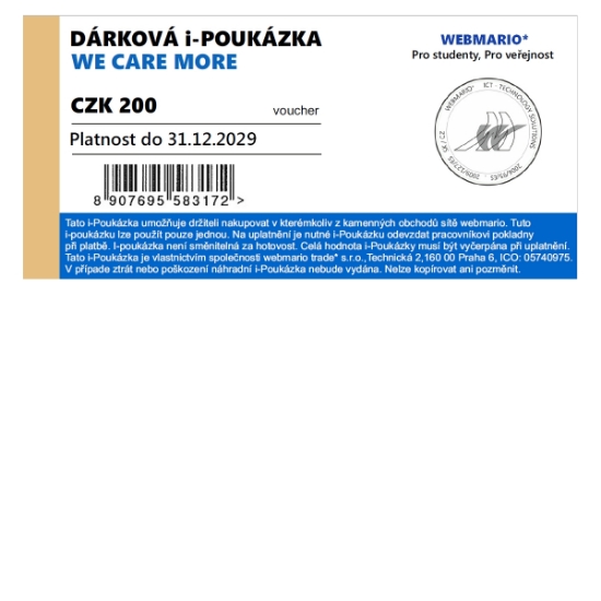 Obrázek POUKAZ 200