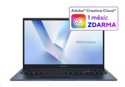 Obrázek ASUS NTB Vivobook 15 (X1504VA- BQ4597W), Core 5 120U, 15.6" 1920 x 1080, 16GB, 1TB SSD, Intel Graphics, W11 Home, Blue