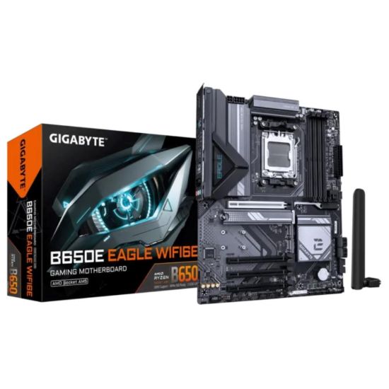 Obrázek GIGABYTE MB Sc AM5 B650E EAGLE WF6E, AMD B650, 1xHDMI, 1xDP, 4xDDR5, ATX