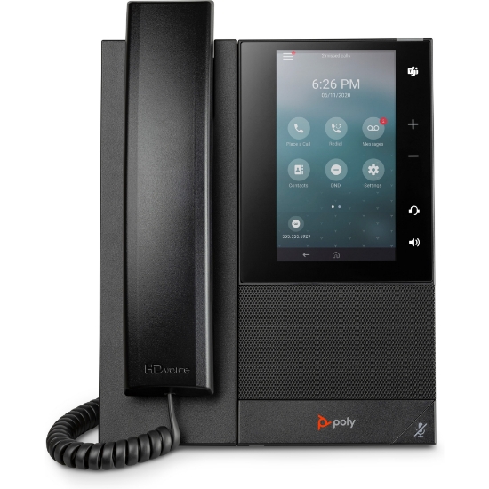 Obrázek Poly CCX 505 Business Media telefon s podporou Open SIP a PoE
