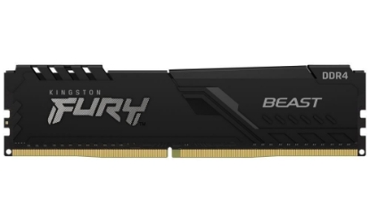 Obrázek KINGSTON DIMM DDR4 8GB 3200MT/s CL16 FURY Beast Černá
