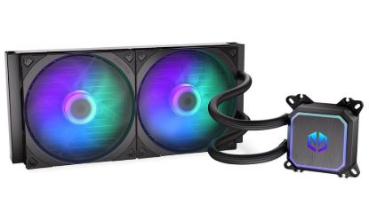 Obrázek ENDORFY Vodní chladič Navis F280 ARGB, 2x140mm, LGA1851, AM5, černá