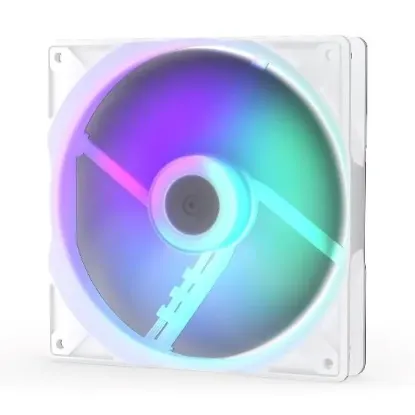 Obrázek Endorfy ventilátor Stratus 140 White PWM ARGB, 140 mm ARGB, bílý