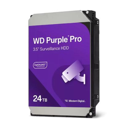 Obrázek WD PURPLE PRO WD241PURP 24TB, SATA III 3.5", 512MB 7200RPM, 287MB/ s, CMR