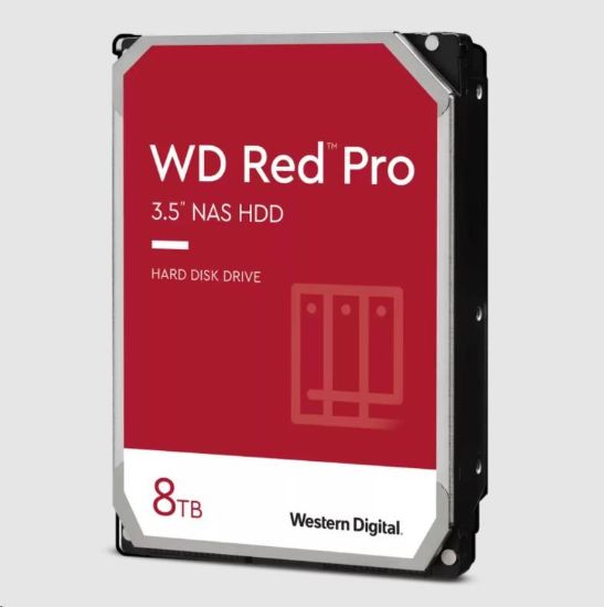 Obrázek WD RED Pro NAS WD8003FFBX 8TB SATAIII/ 600 256MB cache, CMR
