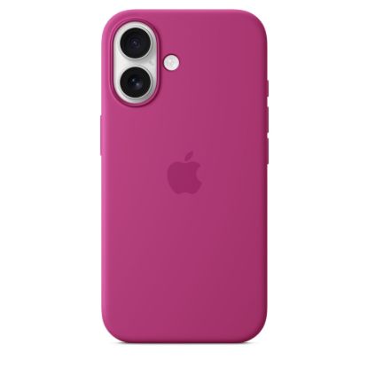 Obrázek APPLE iPhone 16 Silicone Case with MagSafe - Fuchsia