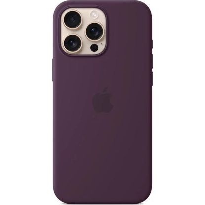 Obrázek APPLE iPhone 16 Pro Max Silicone Case with MagSafe - Plum
