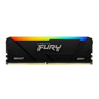 Obrázek KINGSTON DIMM DDR4 8GB 3200MT/s CL16 FURY Beast RGB, XMP