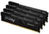 Obrázek KINGSTON DIMM DDR4 32 GB (Kit of 4) 3200MT/ s CL16 FURY Beast Černá