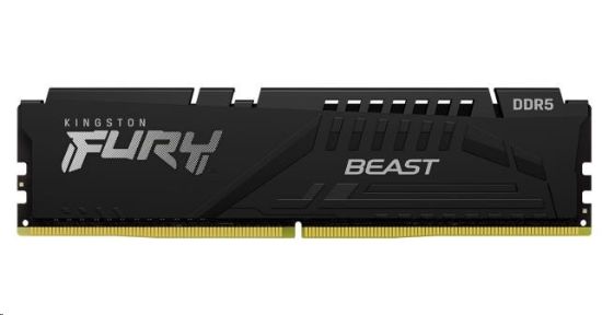Obrázek KINGSTON DIMM DDR5 128GB (Kit of 4) 5600MT/s CL40 FURY Beast Black XMP