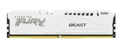Obrázek KINGSTON DIMM DDR5 64GB (Kit of 4) 5200MT/s CL40 FURY Beast White XMP