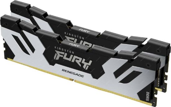 Obrázek KINGSTON DIMM DDR5 48GB (Kit of 2) 7200MT/s CL38 FURY Renegade Silver XMP