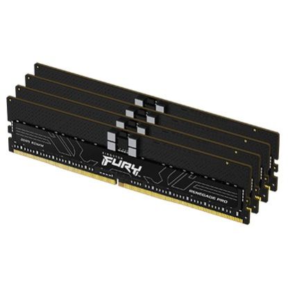 Obrázek KINGSTON DIMM DDR5 64GB(Kit of 4) 6000MT/s ECC Reg FURY Renegade Pro EXPO