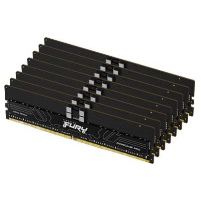Obrázek KINGSTON DIMM DDR5 256GB(Kit of 8) 6000MT/s ECC Reg FURY Renegade Pro XMP