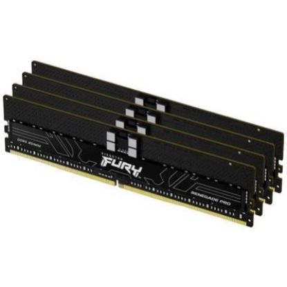 Obrázek KINGSTON DIMM DDR5 128GB (Kit of 4) 6400MT/s CL32 ECC 2Rx8 FURY Renegade Pro EXPO